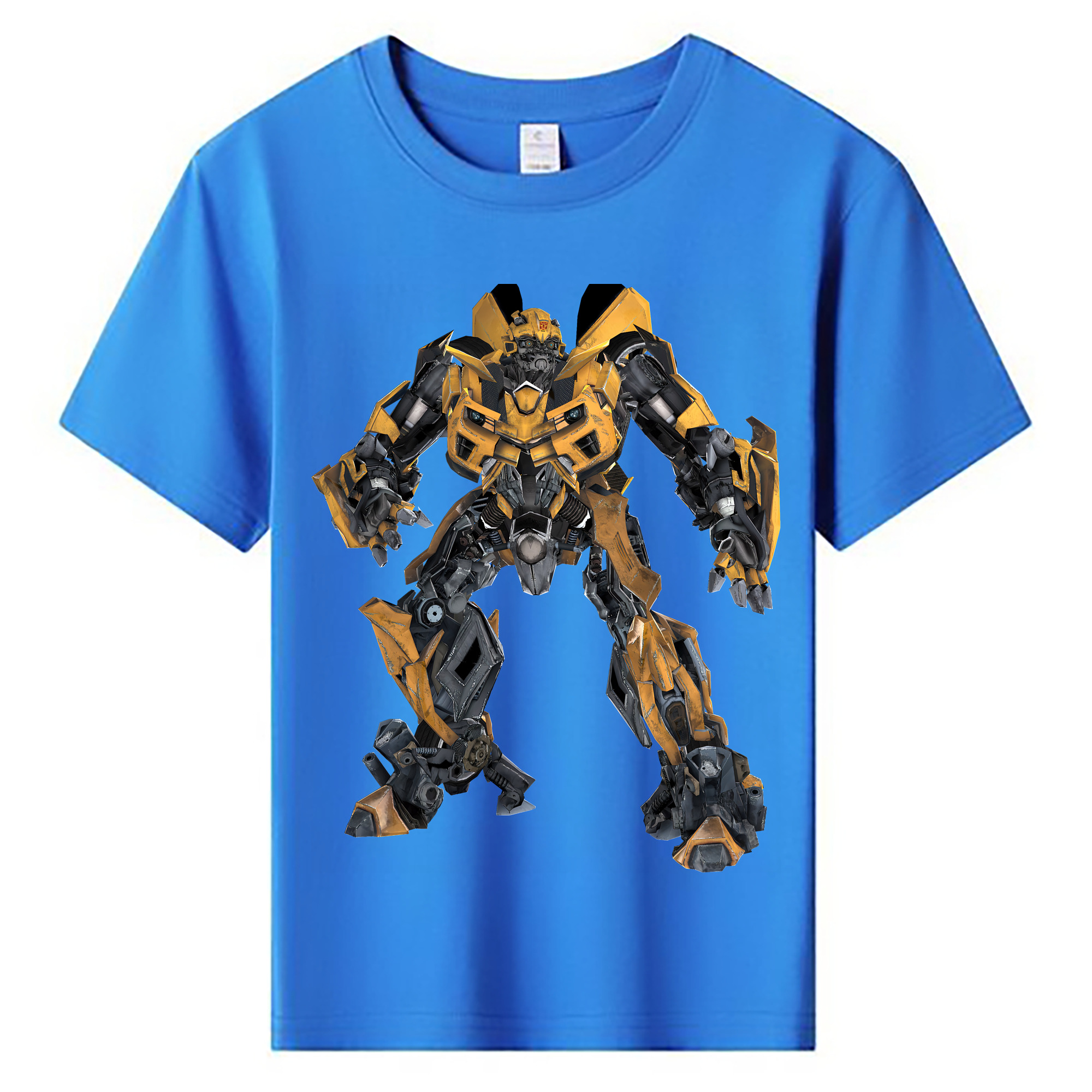 （画像用） Transformers トランスフォーマー 綿100％キッズTシャツ（フロントプリント）